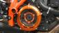 Preview: Schutz für Kupplungsdeckel LC8 KTM Motor - ORANGE - EVOTECH S.R.L