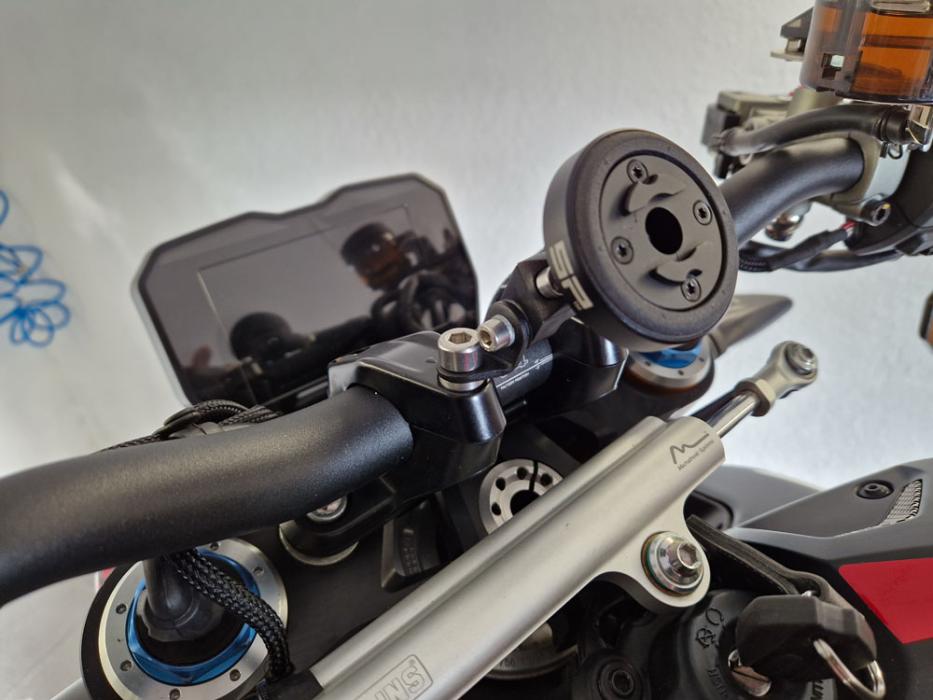 Ducati Streetfighter V2 / V4 SP Connect kompatible Navi Halterung Evotech Performance