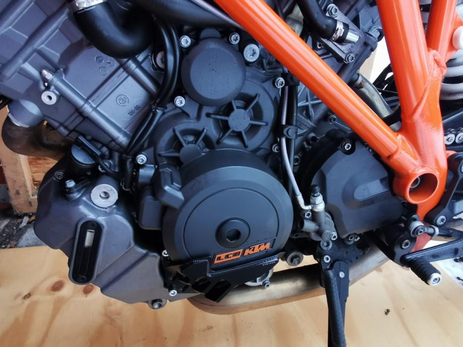 KTM 1290 R Motorschutz links - Schwarz - Evotech S.R.L