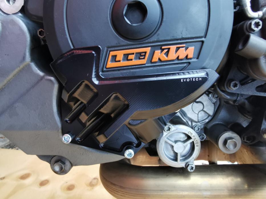 KTM 1290 R Motorschutz links - Schwarz - Evotech S.R.L