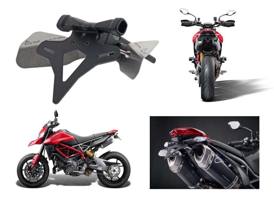 Ducati Hypermotard 950 SP Kennzeichenhalter von Evotech Performance  ab 2019
