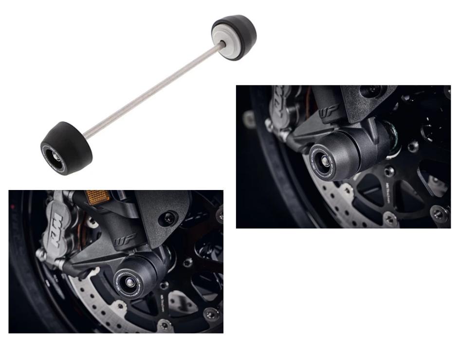 Crashprotektor an der Vorderachse von Evotech Performance
