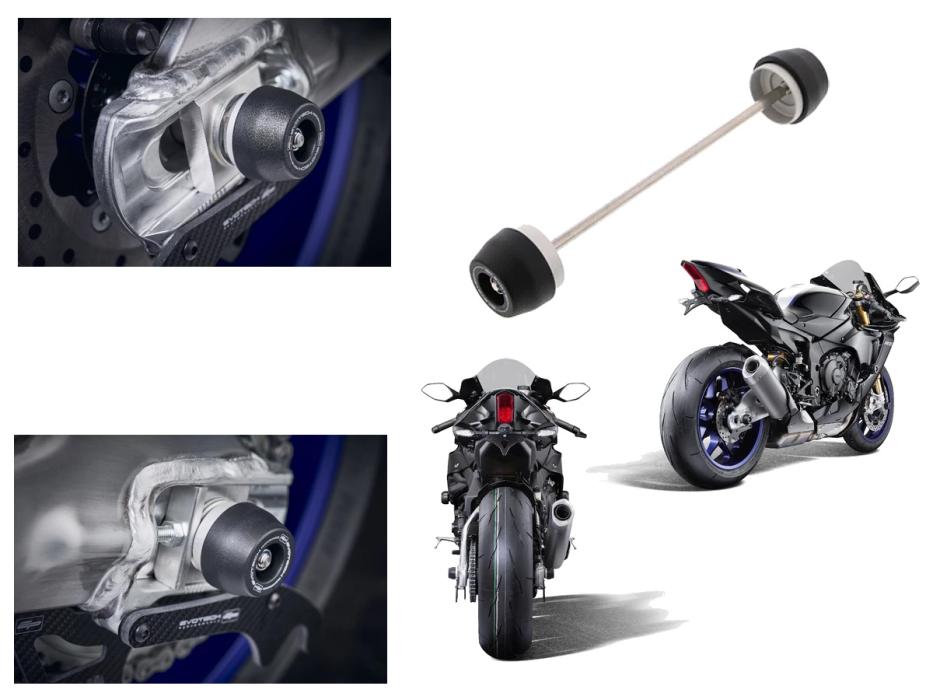 Yamaha FZ, YZF, MT Hinterachs-Schutz  von Evotech Performance
