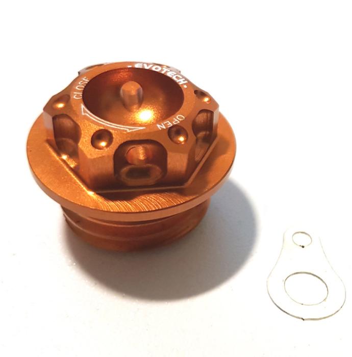 Oil lock screw - ORANGE - KTM 1290 SDR / GT / LC8 engin