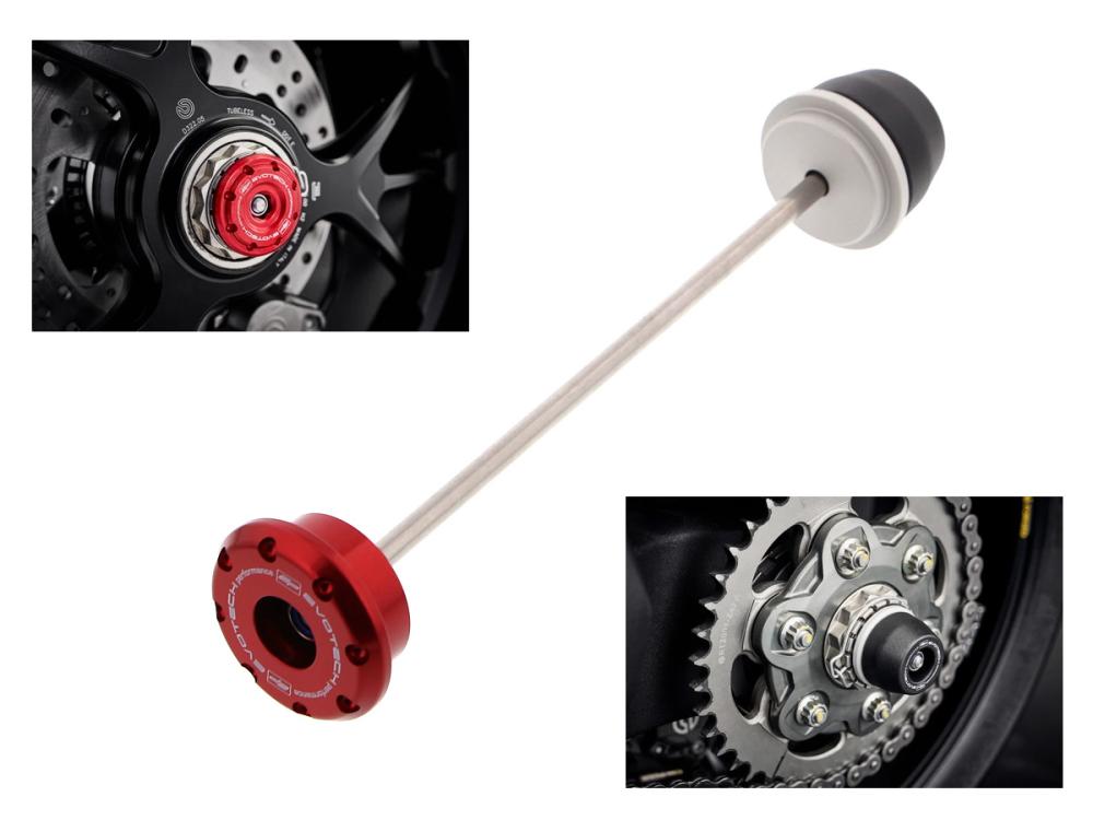 Ducati Hinterrad Achsschutz Protektor von Evotech Performance PRN013098