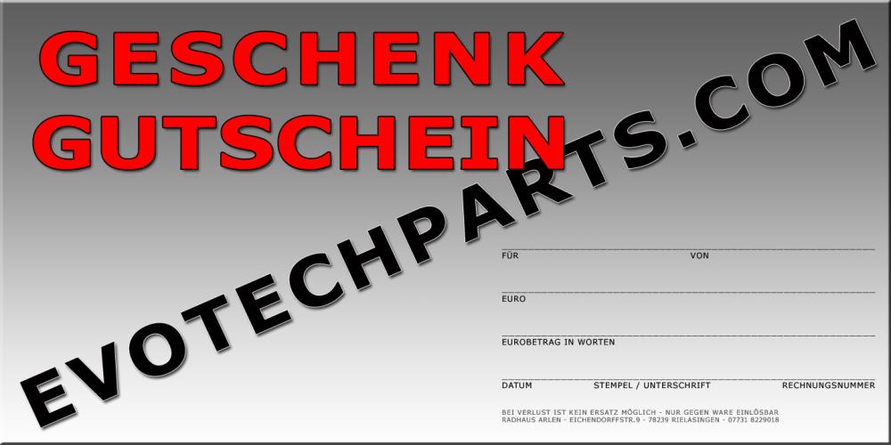 Geschenkgutscheine sind immer willkommen bei der/dem Beschenkten