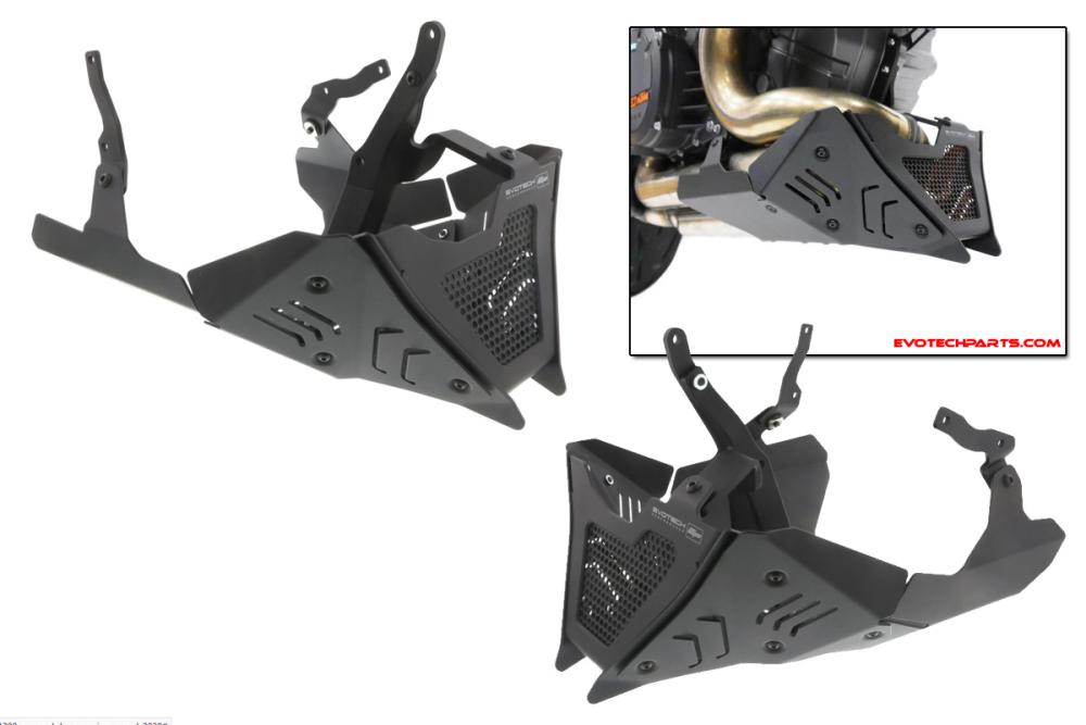 KTM 1290 R Motorschutz Schwarz von Evotech Performance  2020+
