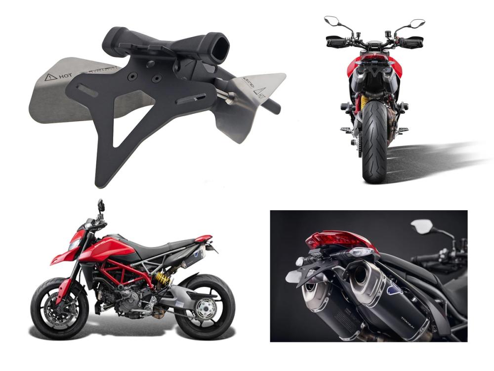 Ducati Hypermotard 950 SP Kennzeichenhalter von Evotech Performance  ab 2019