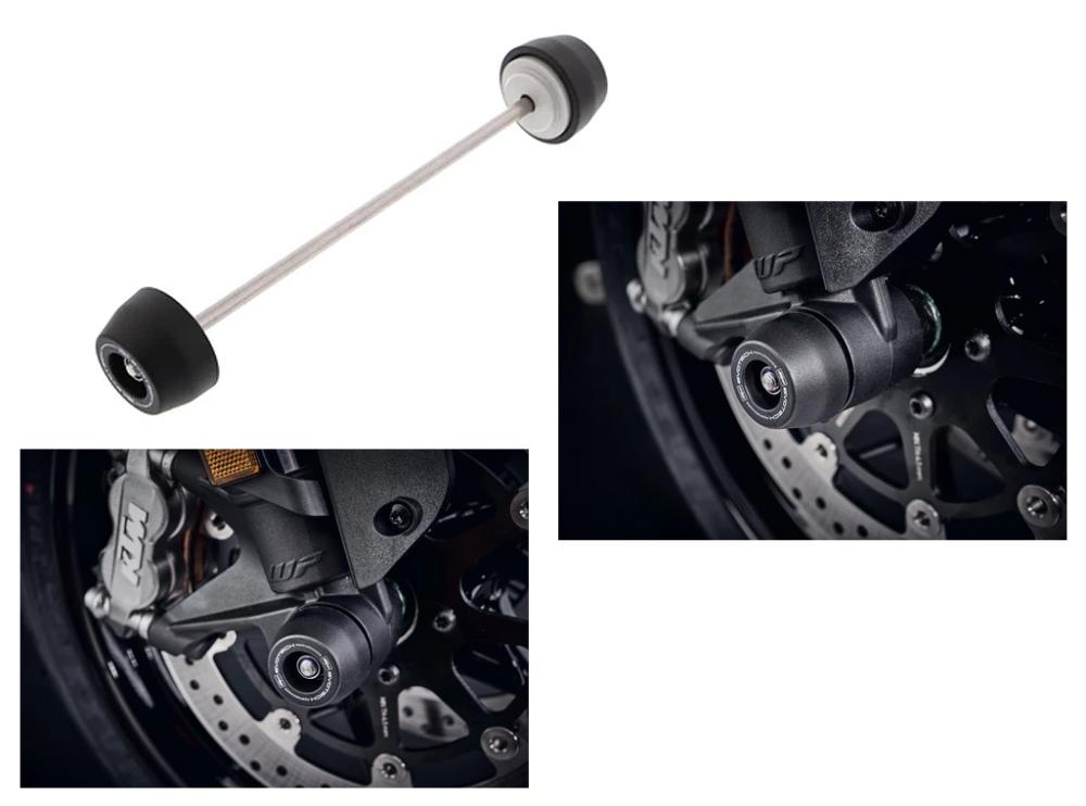 Crashprotektor an der Vorderachse von Evotech Performance