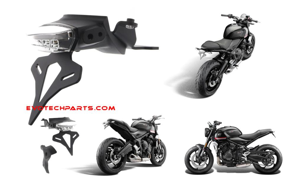Triumph Trident 2021+ Number Plate Holder by Evotech Performance