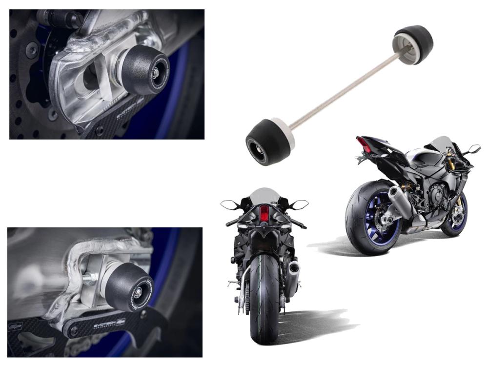 Yamaha FZ, YZF, MT Hinterachs-Schutz  von Evotech Performance