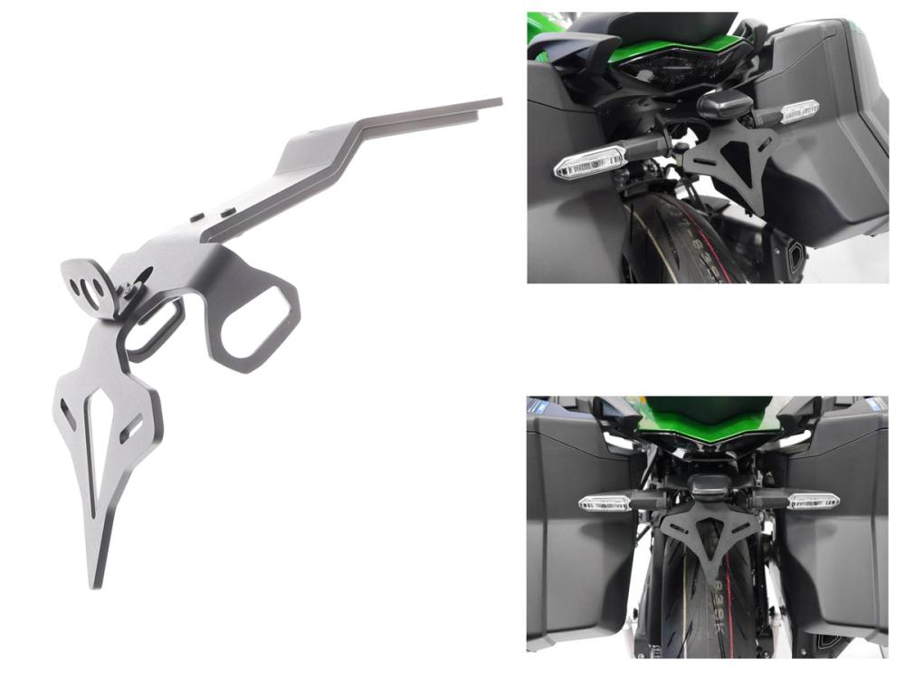 Kawasaki Ninja 1000/1100 SX  kurzer Kennzeichenträger von Evotech Performance