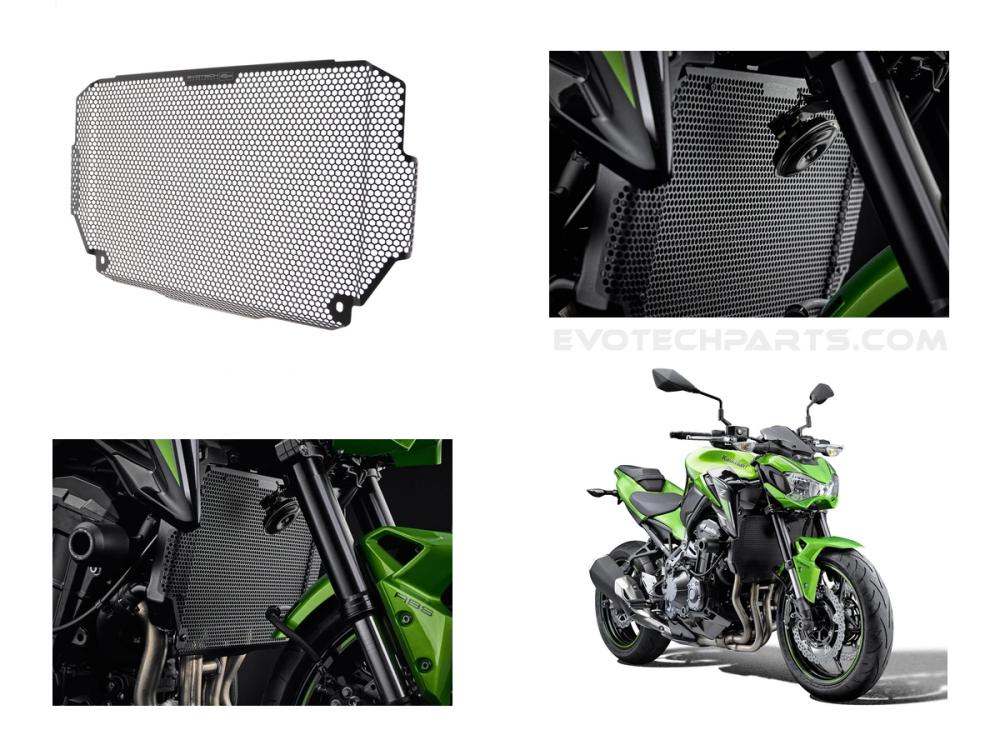 Kawasaki Z 900 Kühlerschutz ab 2017 von Evotech Performance