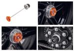 Crashprotektor an der Hinterachse von Evotech Performance